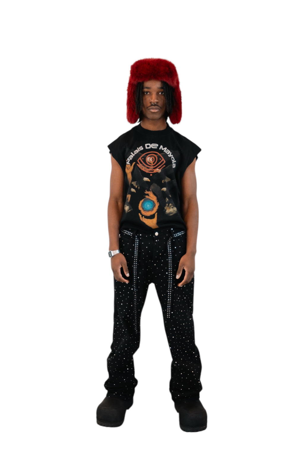 Sleeveless T-shirt