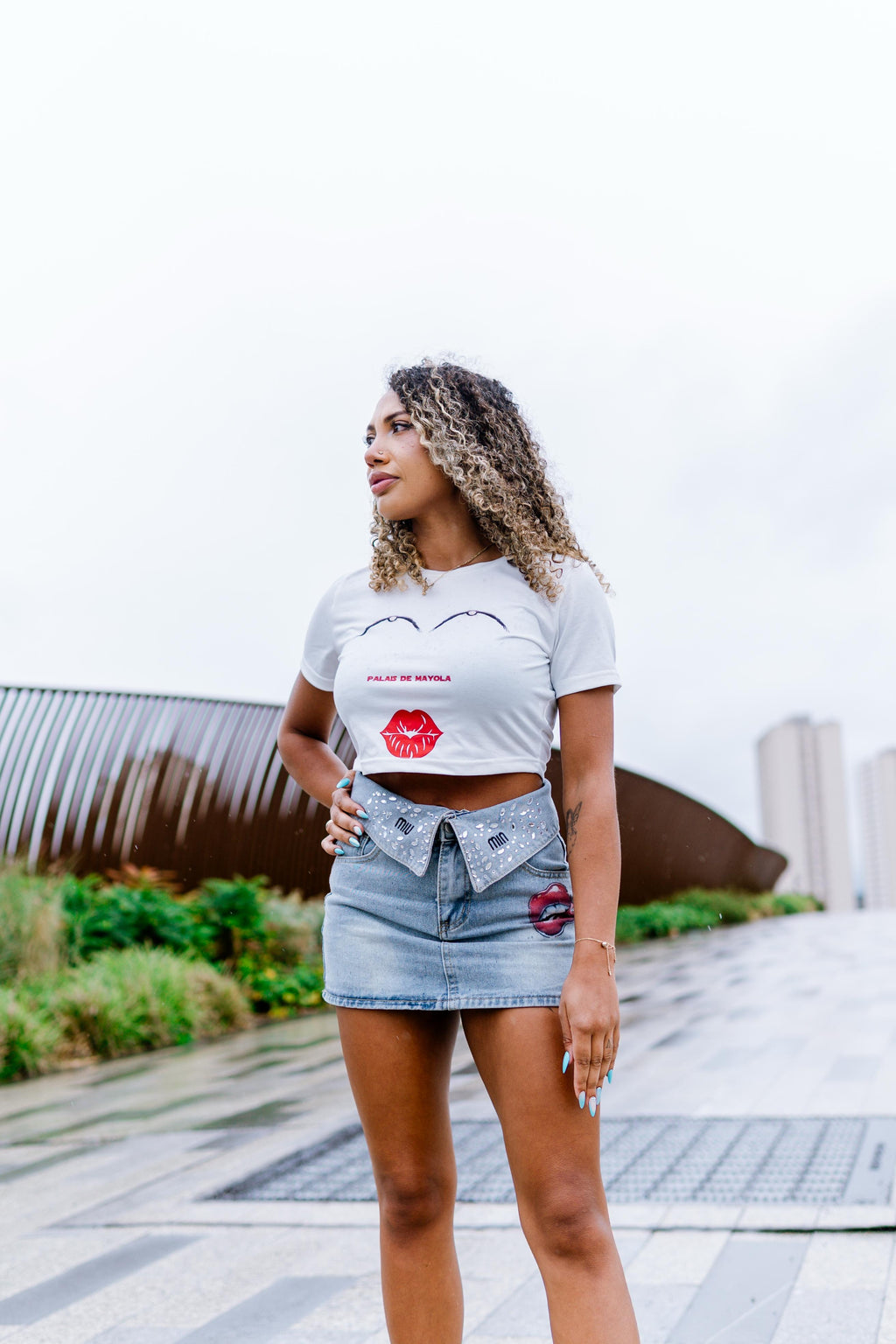 Miss me crop top